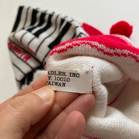 Play it Again Santa Christmas Stocking Piano Keys Kurt S Adler 1987 - Picture 6 of 6